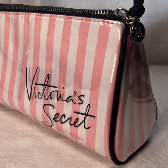 Victoria's Secret Pink Striped Cosmetics Bag - Picture 2 of 4